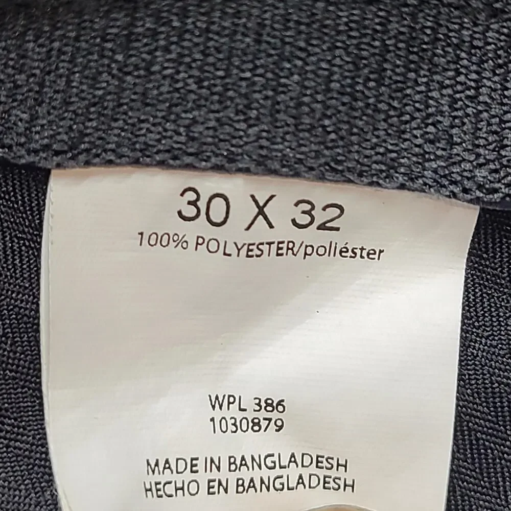 Haggar H26 Pants Mens 30x32 Gray Dress Slacks‎ Polyester Flat Front Classic